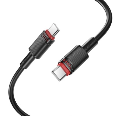 кабель borofone bx110 type-c - type-c 60w/1м (чорний) 