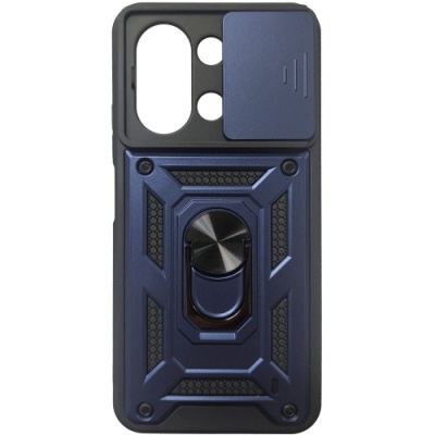 Купить чохол-накладка armor magnet camshield для xiaomi redmi 15c (173.2/81.1/8.2mm) - dark blue онлайн