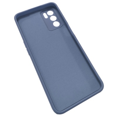 Купить силіконовий чохол soft tpu armor для oppo a16/ oppo a16s - linen blue онлайн