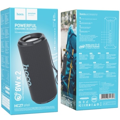 портативна колонка hoco hc27 (сірий) 