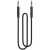 кабель aux skydolphin sr15 aluminium alloy vs tpe wire 3.5mm 2m (чорний) 