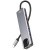 usb hub адаптер xo-hub013 2type-c/micro-sd/tf card/ hdm 6 in 1(чорний) 