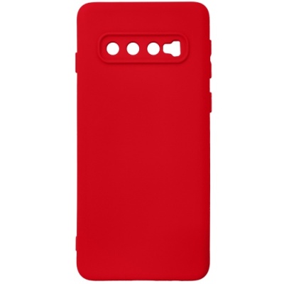 Купить чохол soft silicone case full для samsung g973 galaxy s10 (red) онлайн