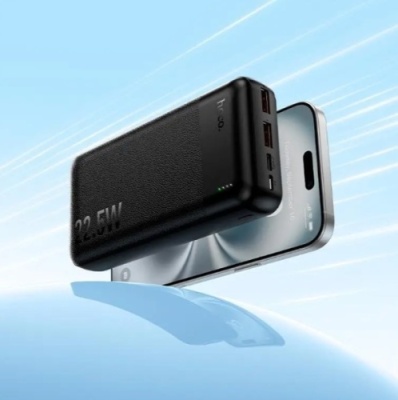 додаткова батарея power bank hoco j159a 22.5w+pd20w 20000mah (чорний) 