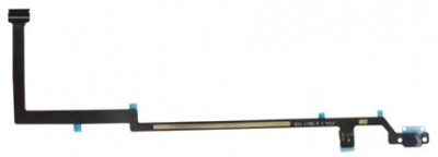шлейф для apple ipad 5 air центральна кнопка black (a1474/a1475/a1476/a1822/a1823)
