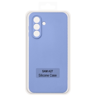Купить чохол soft silicone case full для samsung a276 galaxy a27 5g (linen blue/lilac) онлайн