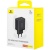 Мережевий Зарядний Пристрій Baseus Cube Fast Charger EU (P10111403113-00) 1USB/18W/QC3.0 + 1Type-C/20W/PD (Чорний) мережевий зарядний пристрій baseus cube fast charger eu (p10111403113-00) 1usb/18w/qc3.0 + 1type-c/20w/pd (чорний)