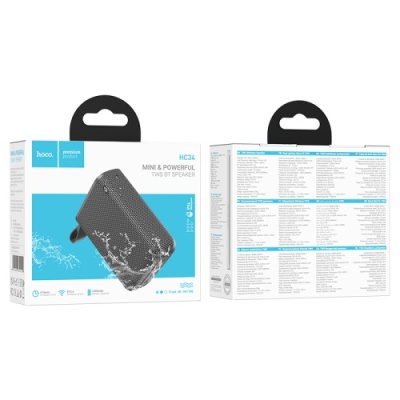 колонка hoco hc34 (сiрий) 