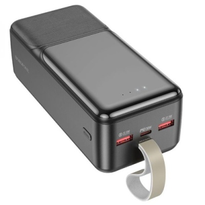 додаткова батарея power bank borofone bj33c pd30w 40000 mah (чорний) 