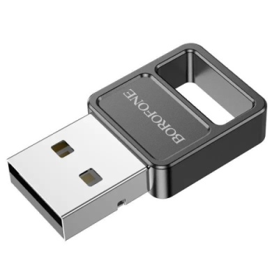 bluetooth-адаптер borofone dh8 (чорний) 