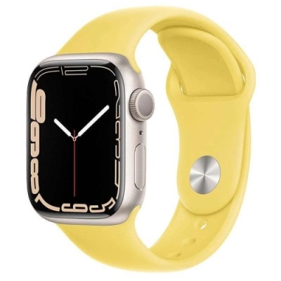 ремінець hoco wa01 для apple watch 1-11 (38/40/41mm) ( 2 light lemon) 