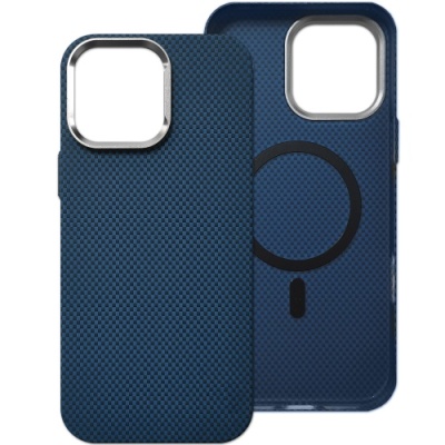Купить чохол piblue carbon glacier magsafe (pl-99) для apple iphone 15 pro (синій) онлайн