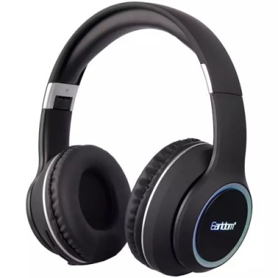 бездротові навушники накладні earldom et-b06 bt5.3 rgb wireless headset (чорний) 