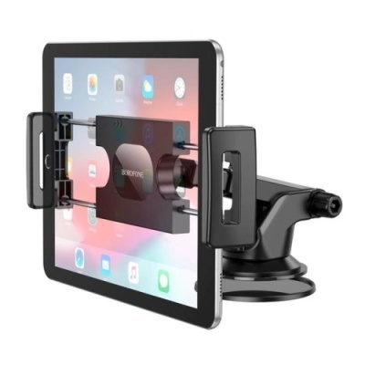 Автотримач Borofone BH100 Airy tablet car holder(center console) (Чорний)