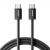 кабель baseus dynamic 4 fast charging type-c - type-c 100w/2m (p10381400112-00) (black) 