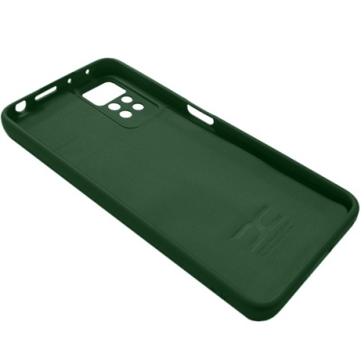 Купить силіконовий чохол soft silicone case для xiaomi redmi note 12 pro 4g (темно-зелений) онлайн
