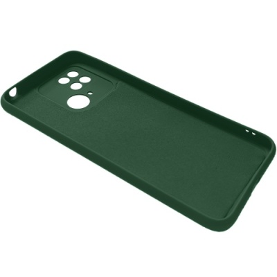 Купить чохол soft silicone case full для xiaomi redmi 10c (dark green) онлайн
