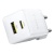 мережевий зарядний пристрій baseus palm fast charger (p10111608213-01) 1usb/qc3.0 + 1type-c/pd 20w + (type-c - type-c 60w) (білий) 