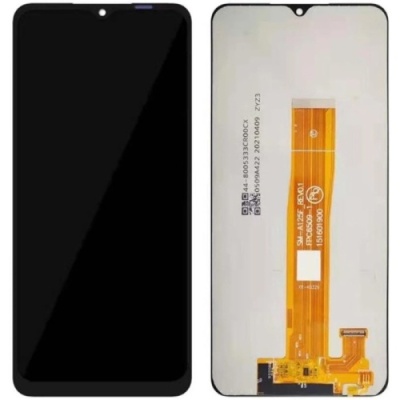дисплей для samsung a022, a125, a326, m127, m022 з чорним тачскріном (m127f rev0.1) (service pack)