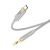 Кабель AUX Hoco UPA30 3.5mm(male) - Type-C(male) 1m (Сірий) кабель aux hoco upa30 3.5mm(male) - type-c(male) 1m (сірий)