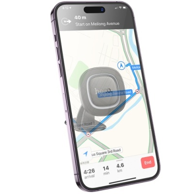 Автотримач Hoco H73 4.5-7 inch Magnetic Ring (Чорний)