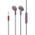 навушники skydolphin sr01 with mic red 