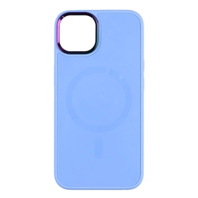 Купить чохол ag-glass chrome camera with magsafe для apple iphone 13 pro max (blue) онлайн