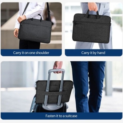 сумка для ноутбука dux ducis lbjb shoulder bag for 13"-13.9" (black) 