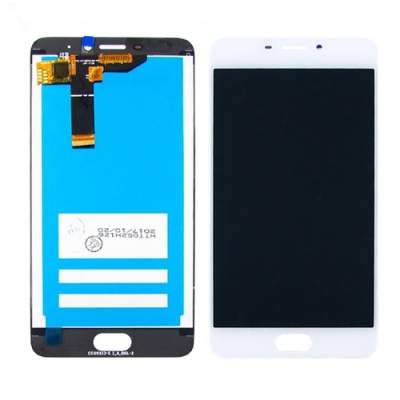 дисплей для meizu m6, (білий), с сенсорным экраном, original (prc), m711h