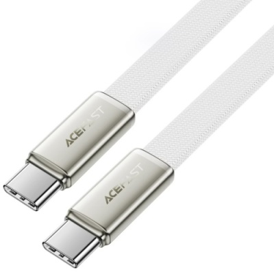 кабель acefast c24-03 type-c - type-c (1.2м) 60w (білий) 