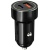 Автомобільний зарядний пристрій XO CC32 1USB/20W/QC3.0 + 1Type-C/20W/PD Black
