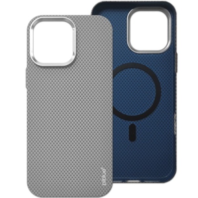 Купить чохол piblue carbon glacier magsafe (pl-99) для apple iphone 16 pro max (титаново-сірий) онлайн