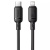 кабель baseus silky series fast charging type-c - lightning 20w/2m (p10377700113-01) (black) 