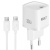мережевий зарядний пристрій relict jetmini gan 30w/1 usb-c+ type-c cable (rcjmgn30-c1w+t) white 
