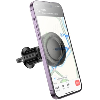 Автотримач Hoco H56 Magnetic Ring (Чорний)