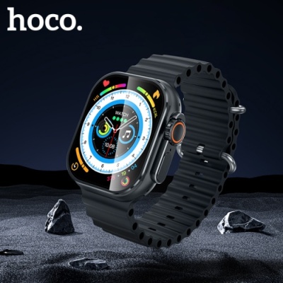 смарт-годинник hoco y23 ultra smart sports watch(call version) (чорний) 