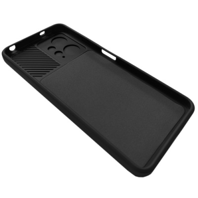 Купить силіконовий чохол soft tpu armor camshield для xiaomi redmi note 12 4g - black онлайн