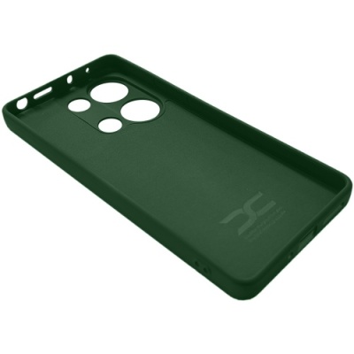 Купить силіконовий чохол soft silicone case для xiaomi redmi note 13 pro 4g/note 14s/poco m6 pro 4g (темно-зелений) онлайн