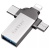 перехідник earldom et-ot93 (3 to 1) micro/ligthing/type-c to usb silver 