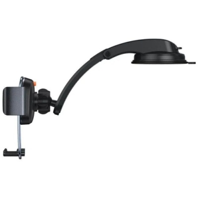 Автотримач Baseus Easy Control Clamp Car Mount Holder (A Set) (SUYK000001) Black