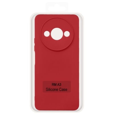 Купить чохол soft silicone case full для xiaomi redmi a3/poco c61 (red) онлайн