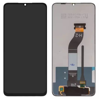 дисплей для xiaomi redmi 13c, poco c65, redmi 13c 5g, чорний, без рамки