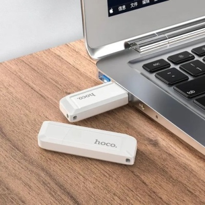usb флеш-накопичувач hoco ud11 usb3.0 64gb (білий) 