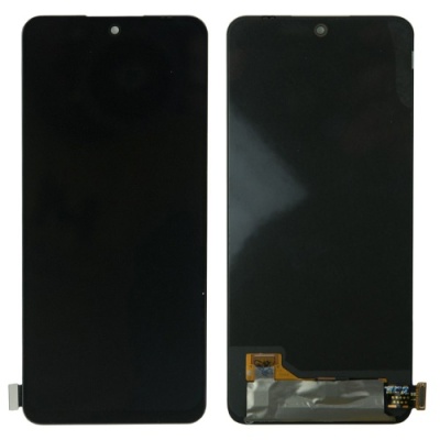 дисплей для xiaomi redmi note 12 4g, note 12 5g, poco x5 з сенсором чорним oled