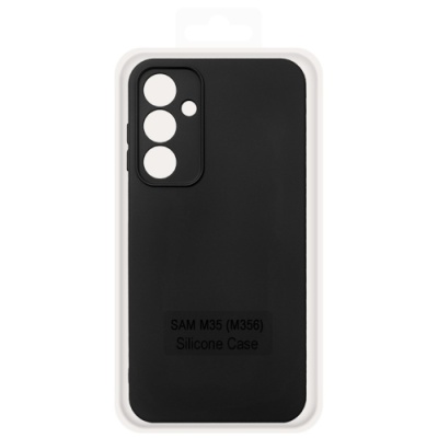 Купить чохол soft silicone case full для samsung m356 galaxy m35 5g (black) онлайн