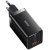 Мережевий Зарядний Пристрій Baseus GaN5 Pro Fast Charger (CCGP120201) EU 1USB/60W/QC4.0 + 2Type-C/65W/PD + (Type-C - Type-C) 100W/1m (Чорний) мережевий зарядний пристрій baseus gan5 pro fast charger (ccgp120201) eu 1usb/60w/qc4.0 + 2type-c/65w/pd + (type-c - type-c) 100w/1m (чорний)