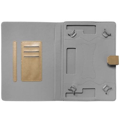 Купить чохол-книжка для планшета універсал 11" "хлястик" (золотий) онлайн