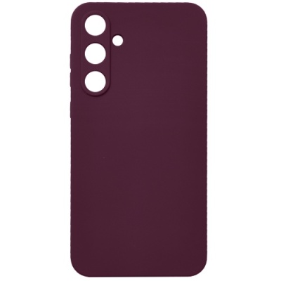 Купить силіконовий чохол soft silicone case для samsung a556 galaxy a55 5g (бордовий) онлайн