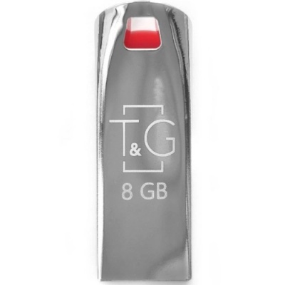 usb флеш-накопичувач tg 8gb chrome 115 (сталевий) 