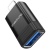 перехідник borofone bv18 lightning male - usb 2.0 female (чорний) 